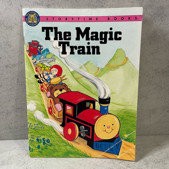 The Magic Train by Susan McClanahan French - 1992 - Illustrated by Patty Lunn - Picture 1 of 8